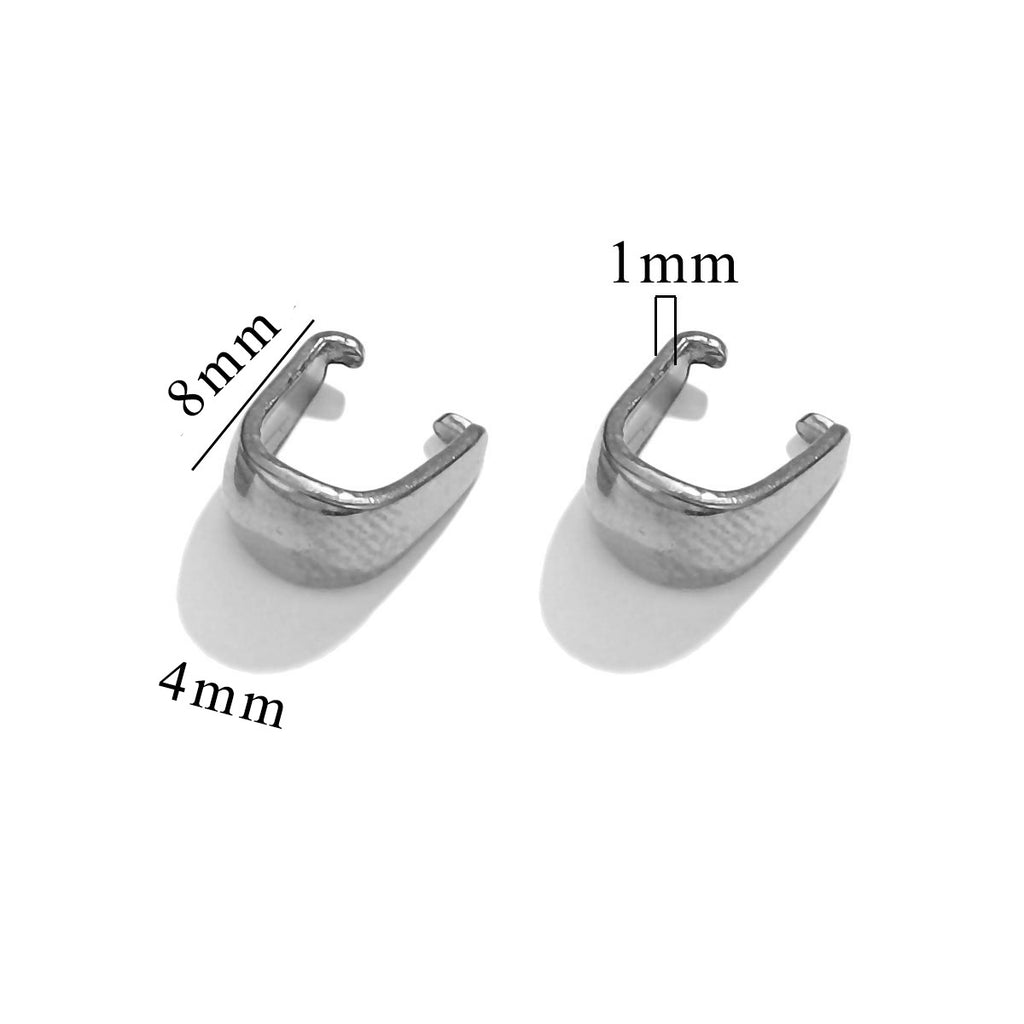 Thickened Stainless Steel Smooth Pinch Bails