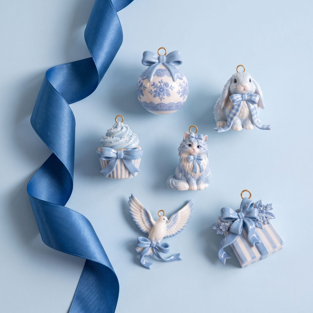Porcelain Animal Charms