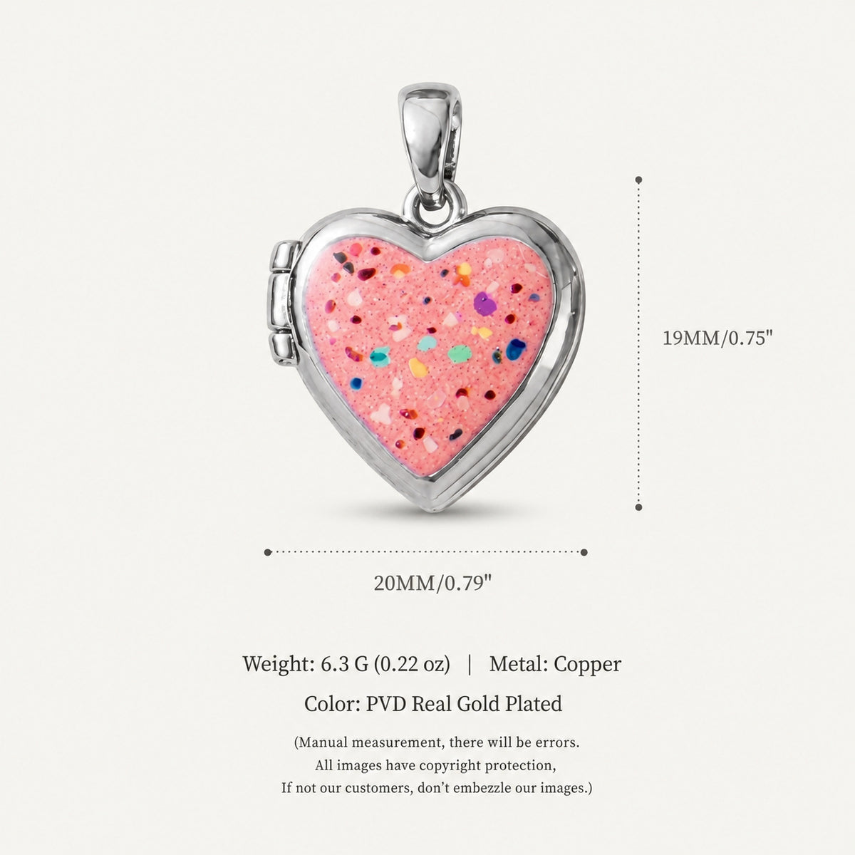 Pocket Watch & Heart Charms