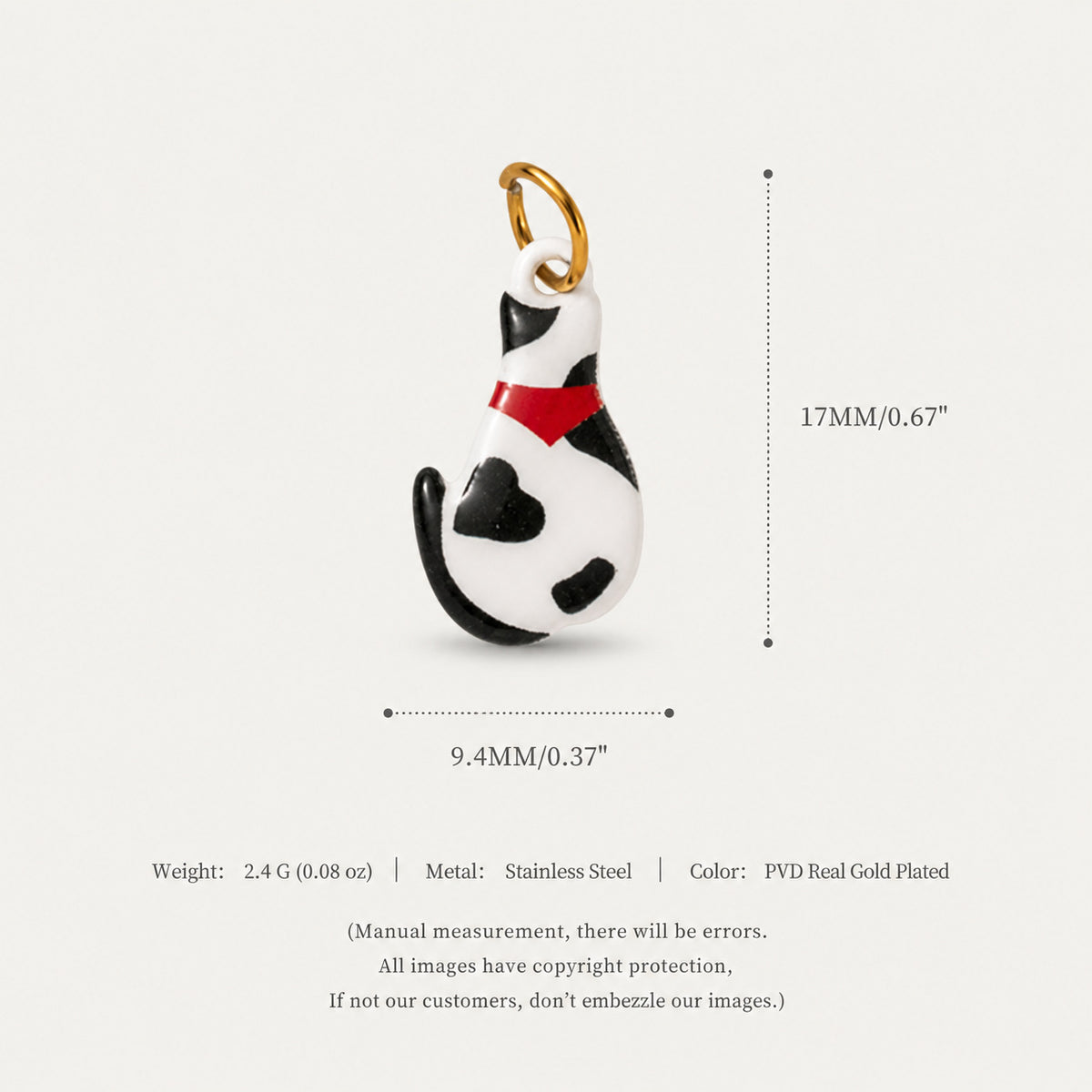 Printed Animal Charms