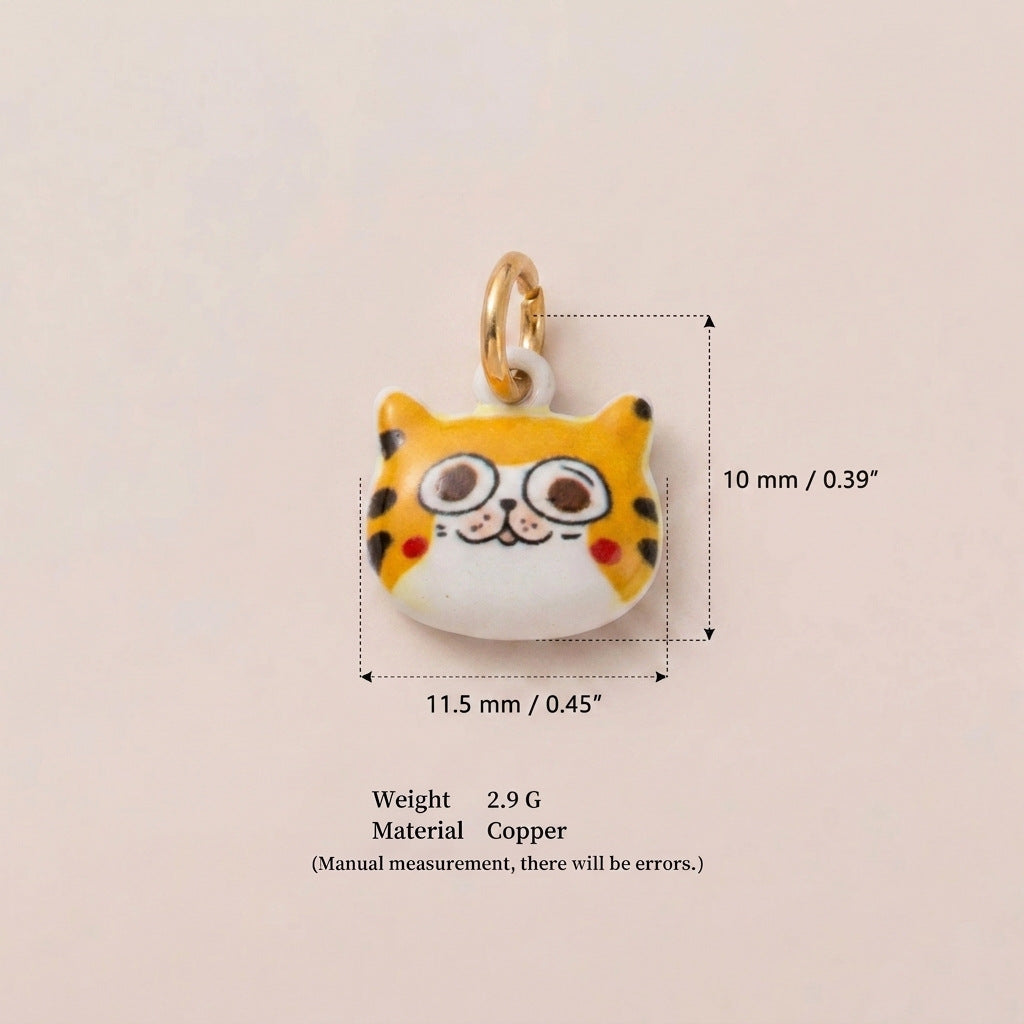 Cartoon Cat Charms