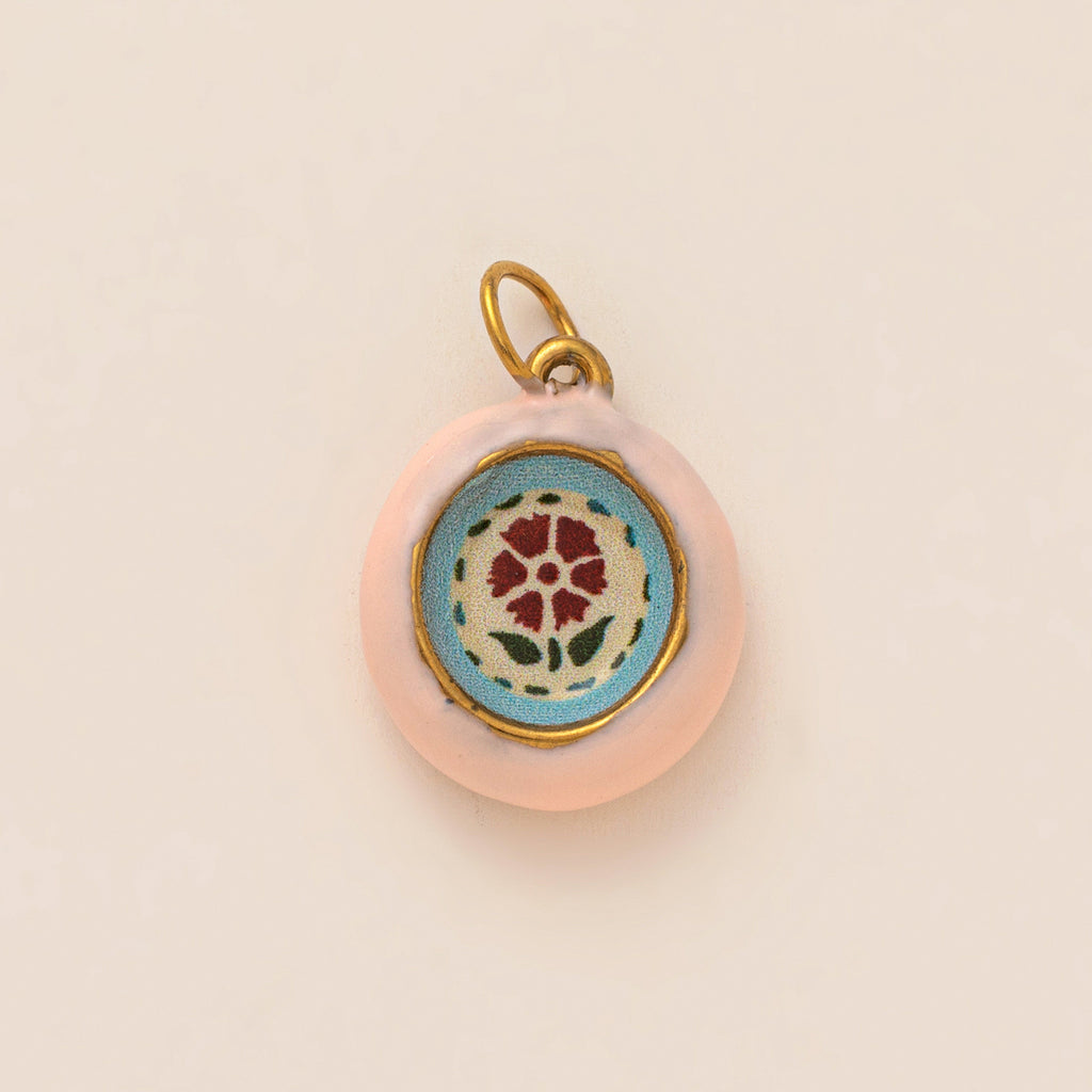 Bird & Flower Pendant Charms