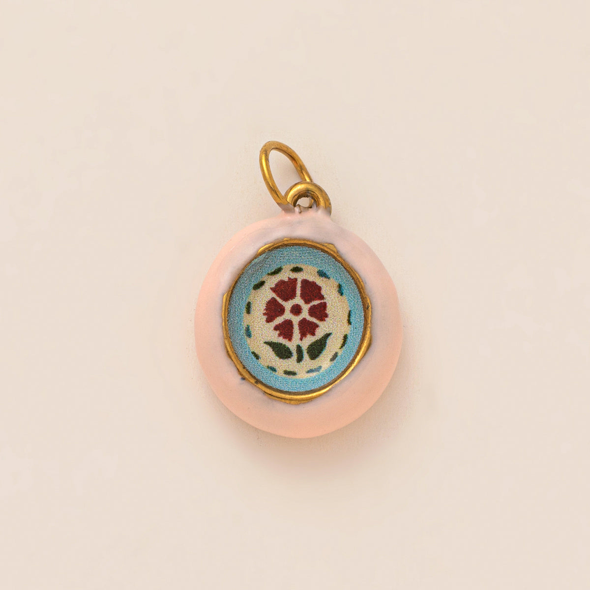 Bird & Flower Pendant Charms