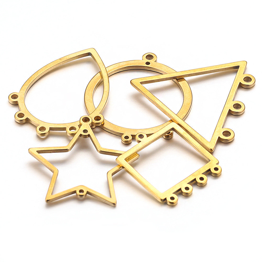 Geometric Earring Connectors