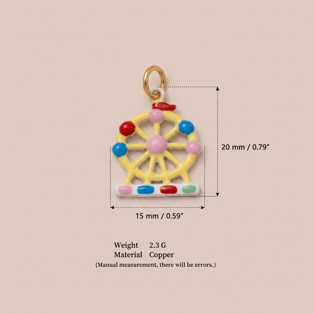 Angel, Gift & Sun Charms