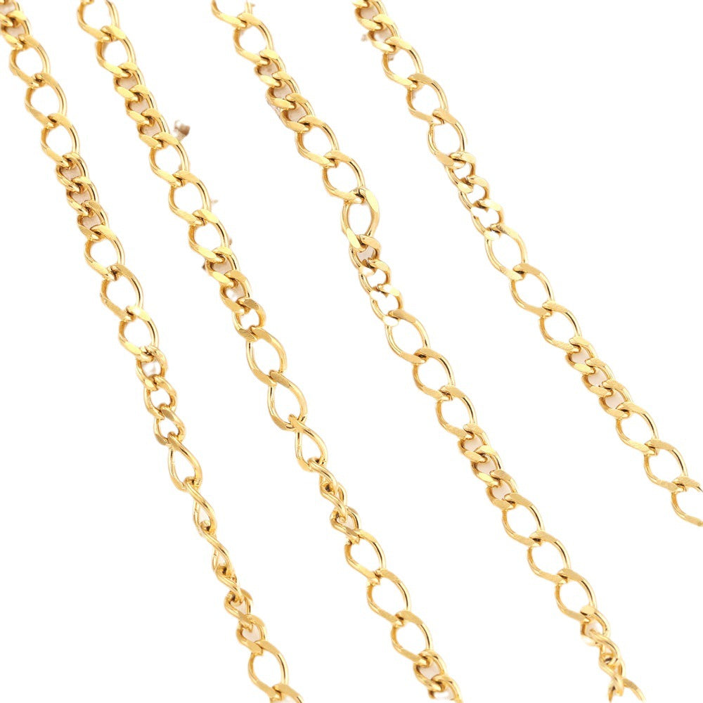 Stainless Steel Cable Chain by the Meter