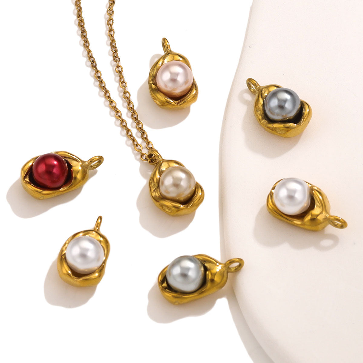 Pea Pearl Charms