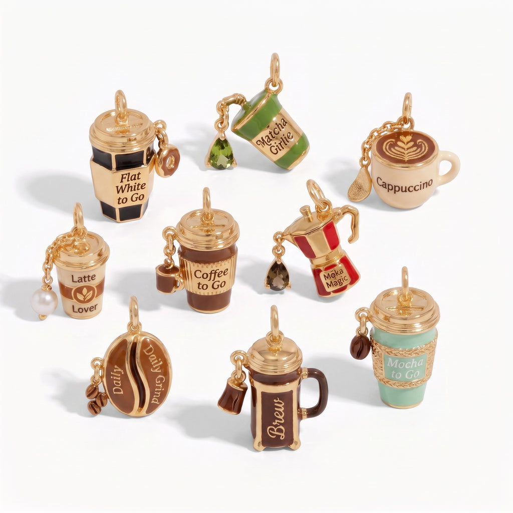 Coffee Pendant Charm