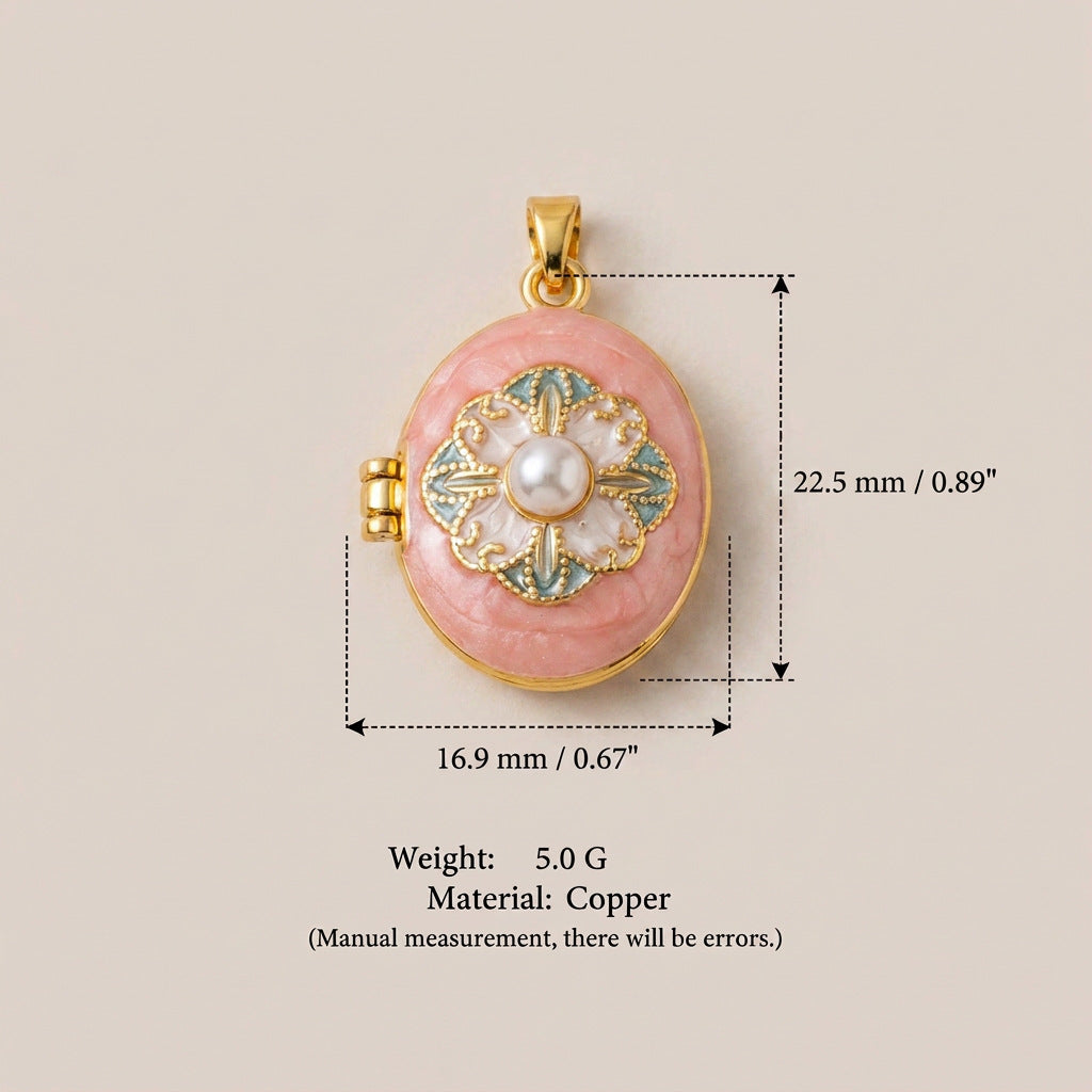 Pocket Watch & Heart Charms