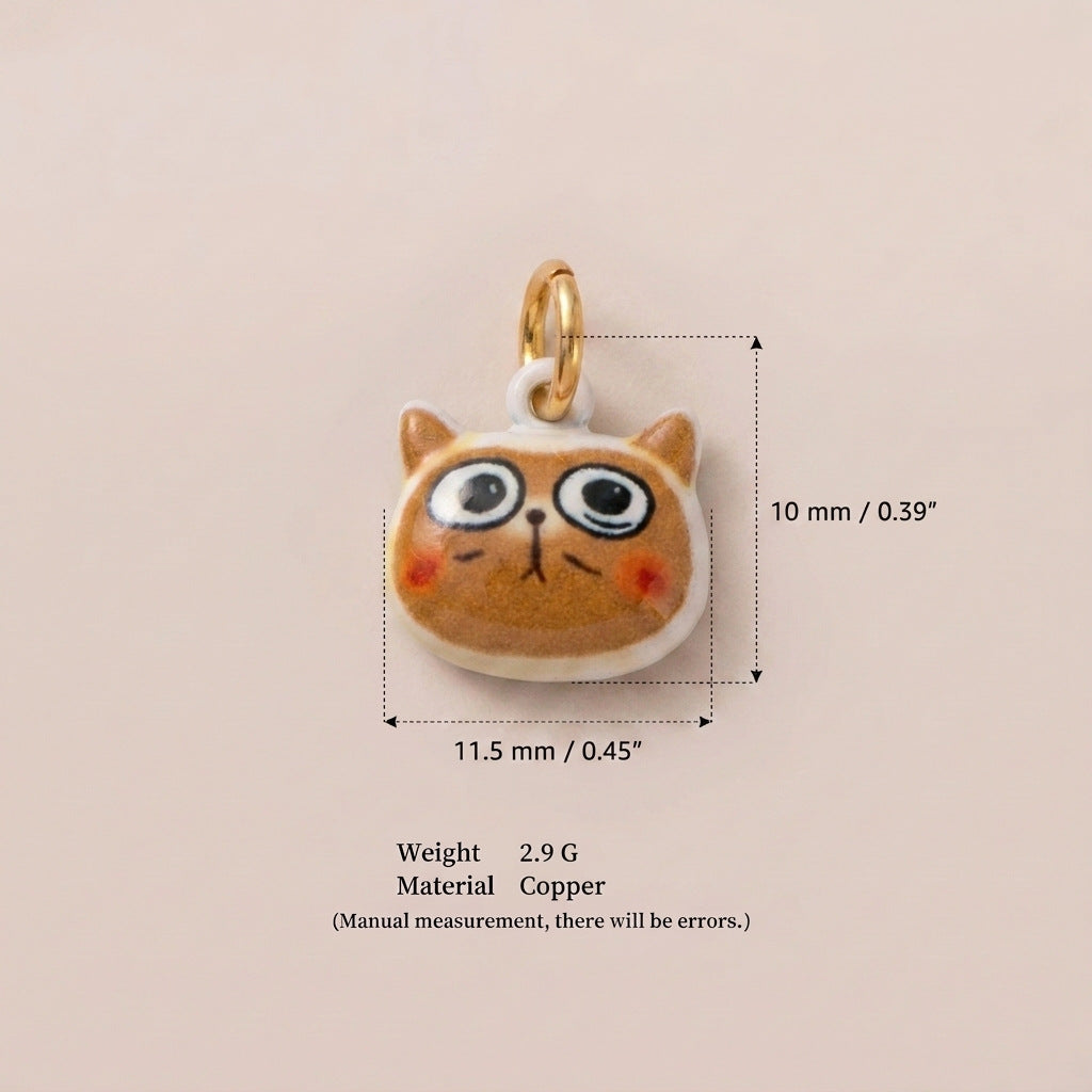 Cartoon Cat Charms