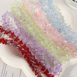 Glossy Butterfly Glass Beads – Glazed Butterfly-Shaped Loose Beads for DIY Bracelets, Phone Charms, Necklaces & Jewelry Making