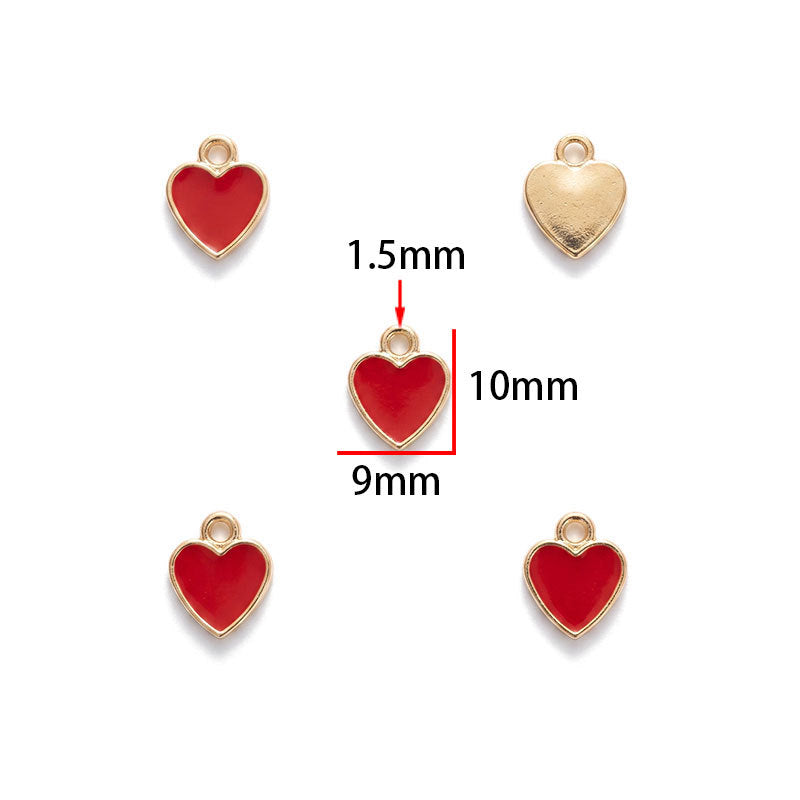 Playing Card Charms – Colorful Enamel-Style Alloy Card Pendants for DIY Bracelets, Necklaces, Keychains & Jewelry Making