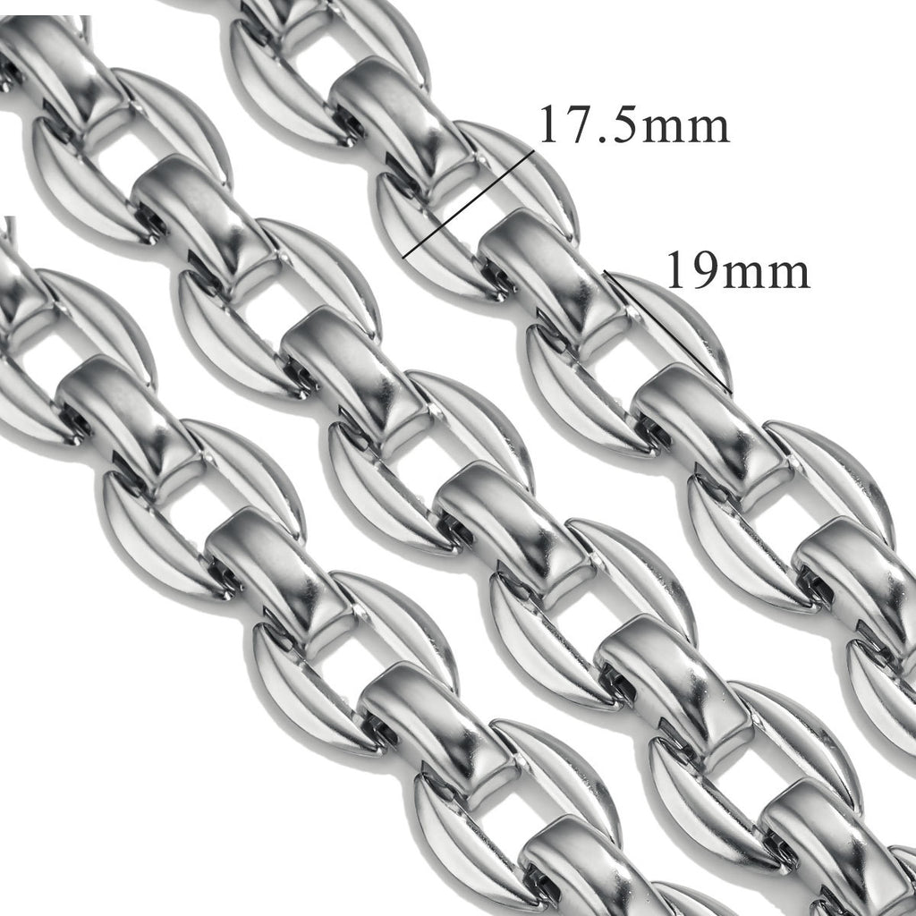 Stainless Steel Jewelry and Bag Chain by the Meter