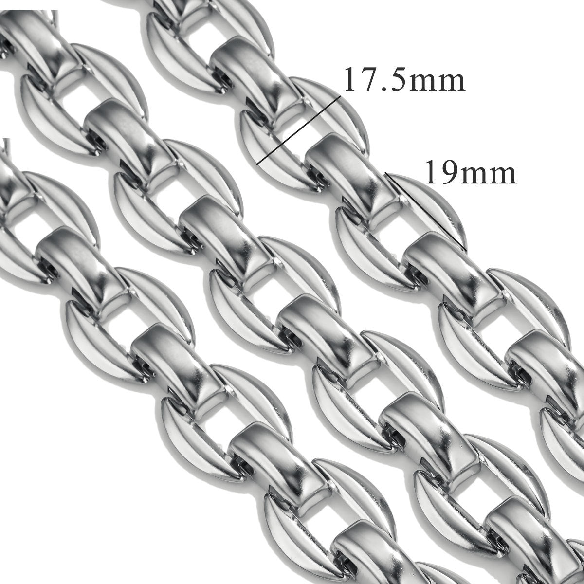 Stainless Steel Jewelry and Bag Chain by the Meter