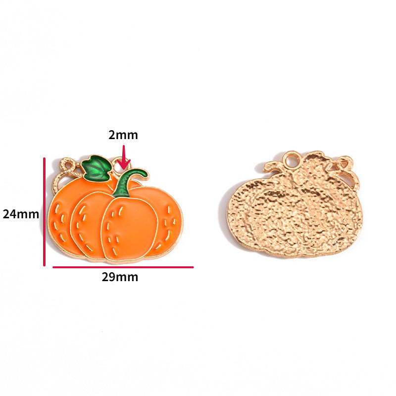 Thanksgiving Turkey Alloy Charms – Colorful Fall Holiday Enamel-Style Pendants for DIY Bracelets, Keychains & Jewelry Making