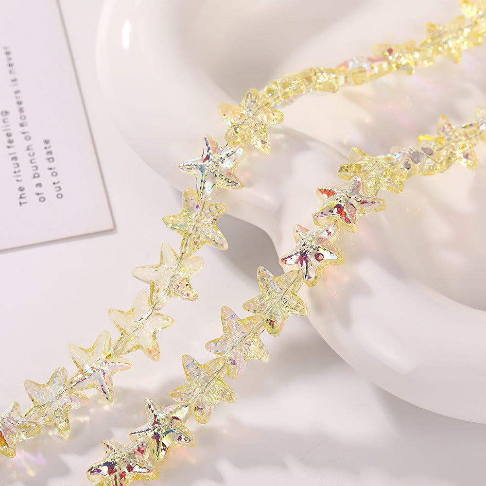Irregular Smooth Glass Beads