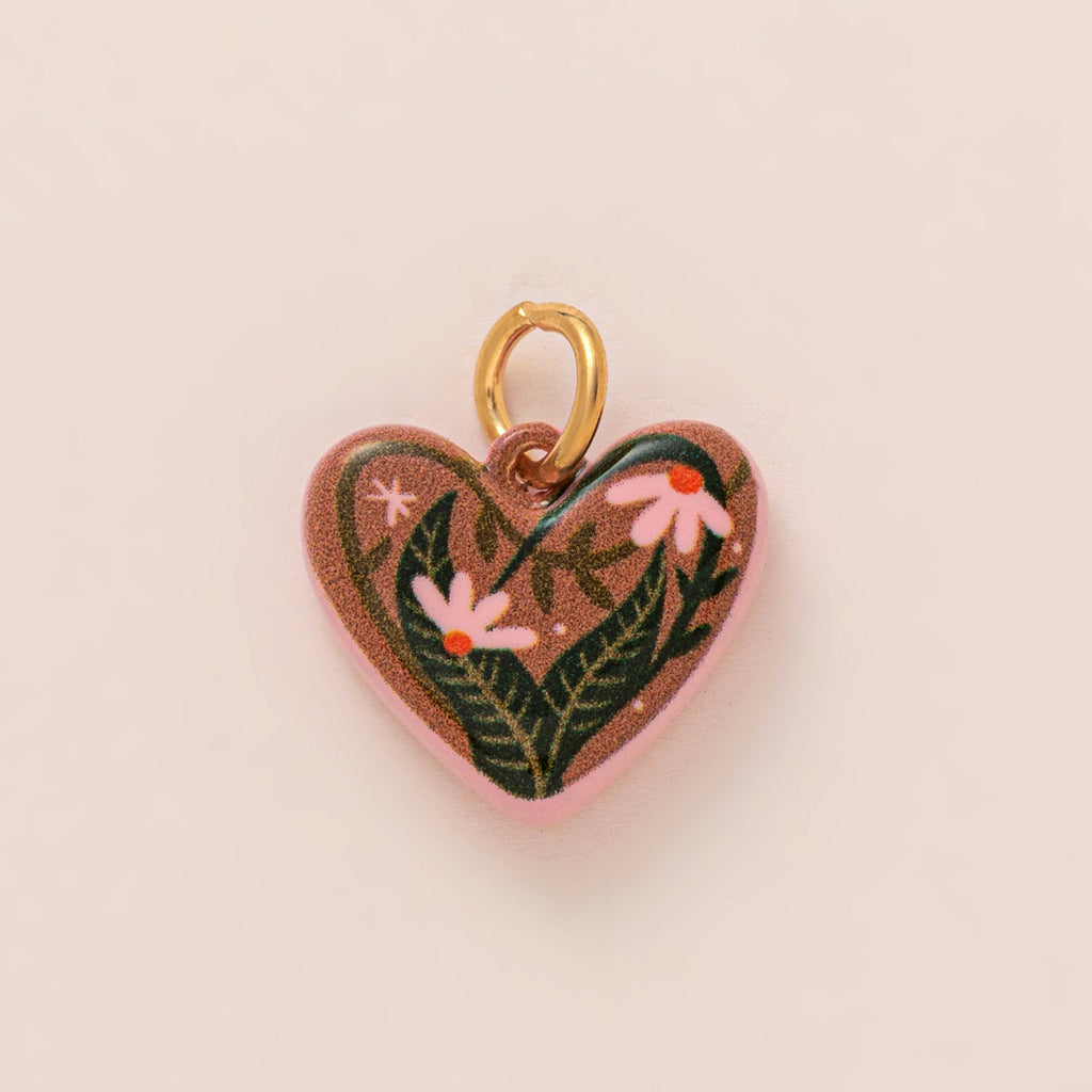 Butterfly, Moon & Heart Charms