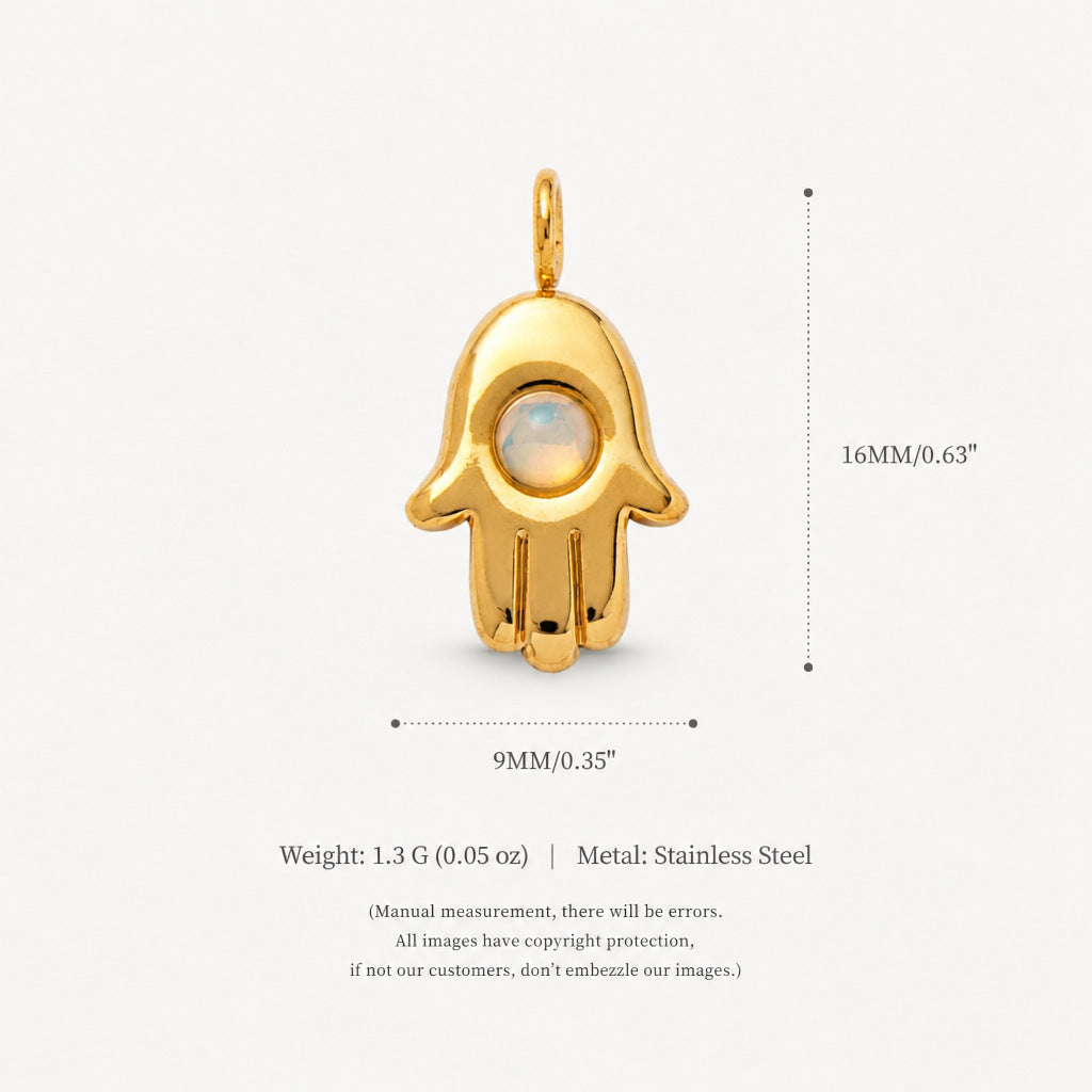 Elephant, Lotus & Heart Charms