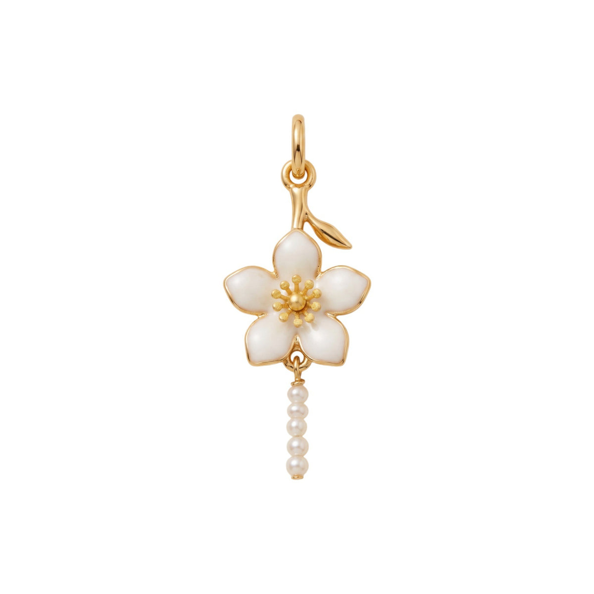 Botanical Flower Charms