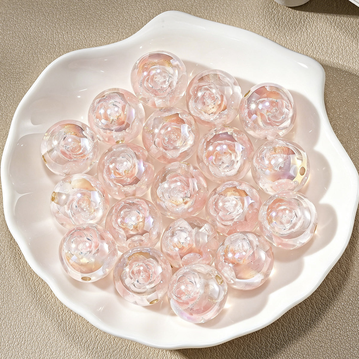 Lotus Twilight Round Beads
