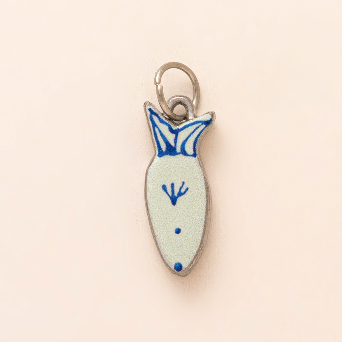 18K Gold-Plated Colorful Heart Pendant Charms