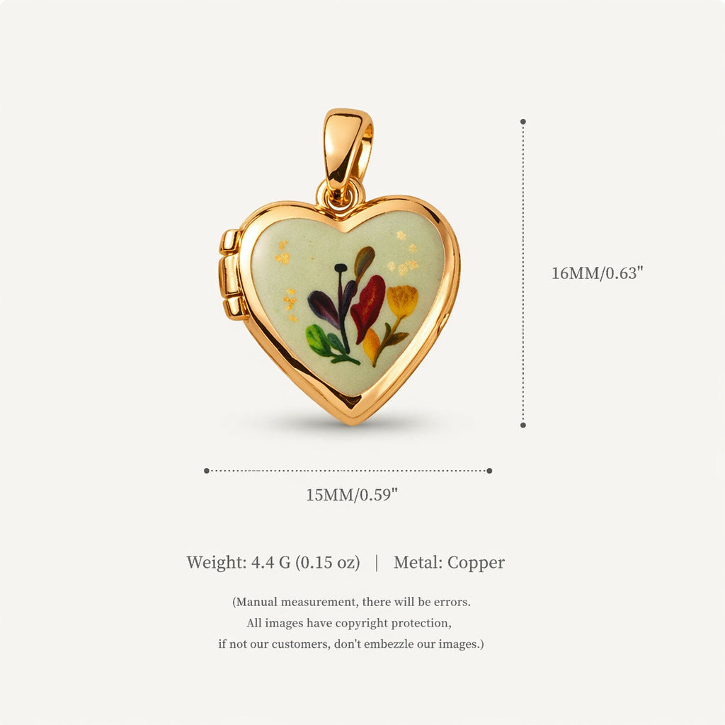 Pocket Watch & Heart Charms