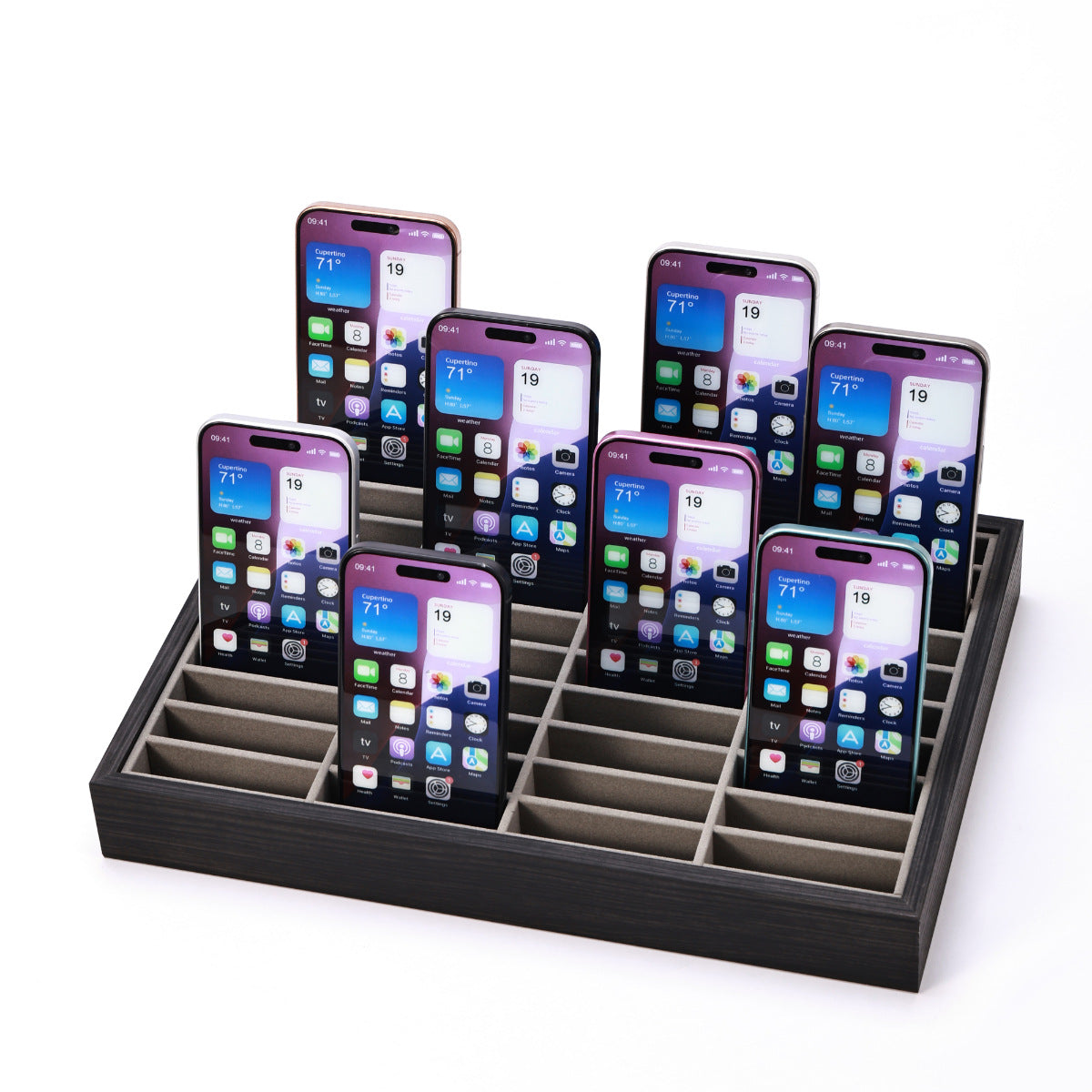 Jewelry Display Tray – Multi-Purpose Bracelet, Ring & Necklace Organizer for Craft Fairs, Boutique Counters & Jewelry Photography