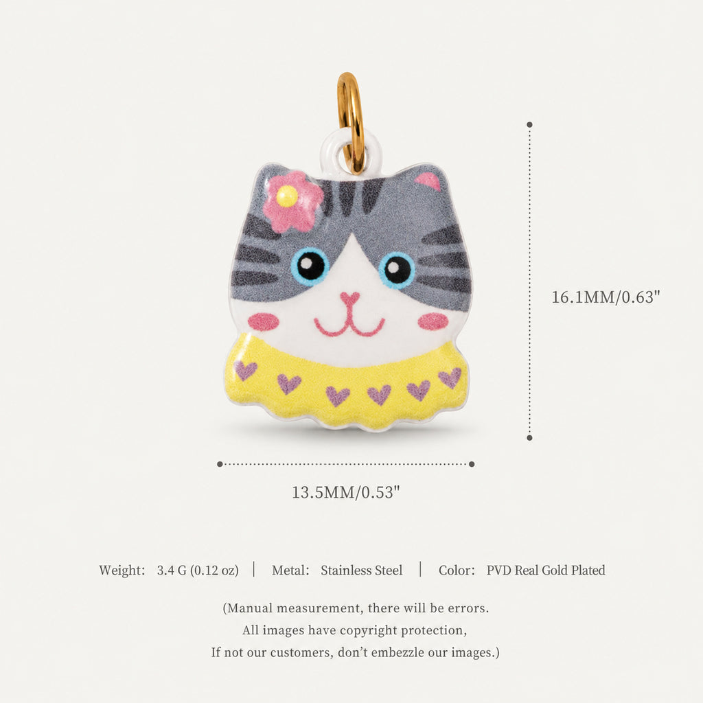 Printed Animal Charms