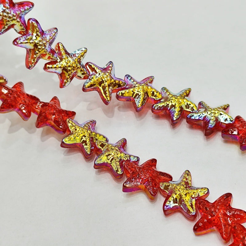 Irregular Smooth Glass Beads