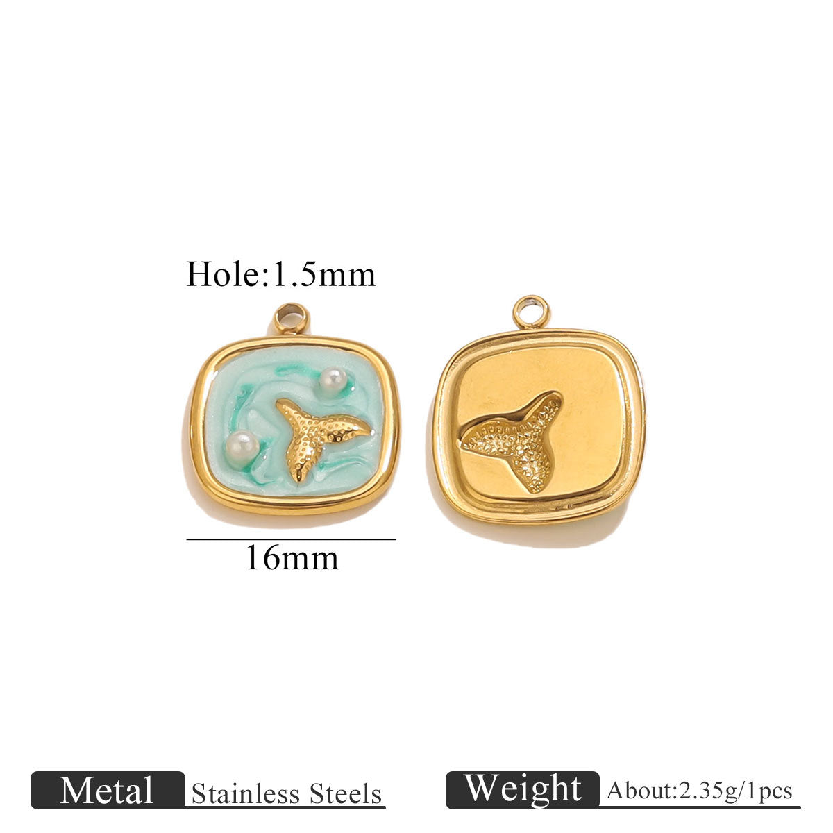 Ocean Enamel Charms
