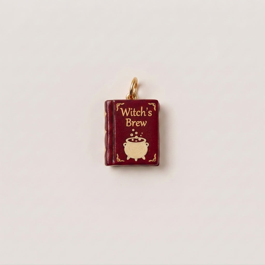 Magic Book Pendant Charms