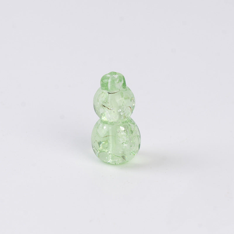 Color Powder Gourd Glass Beads