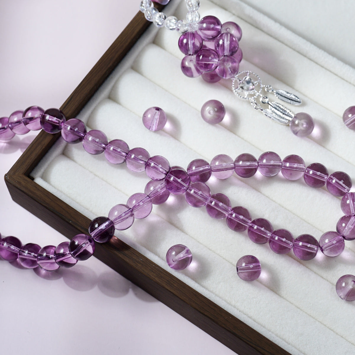 Glass Crystal-Style Round Beads
