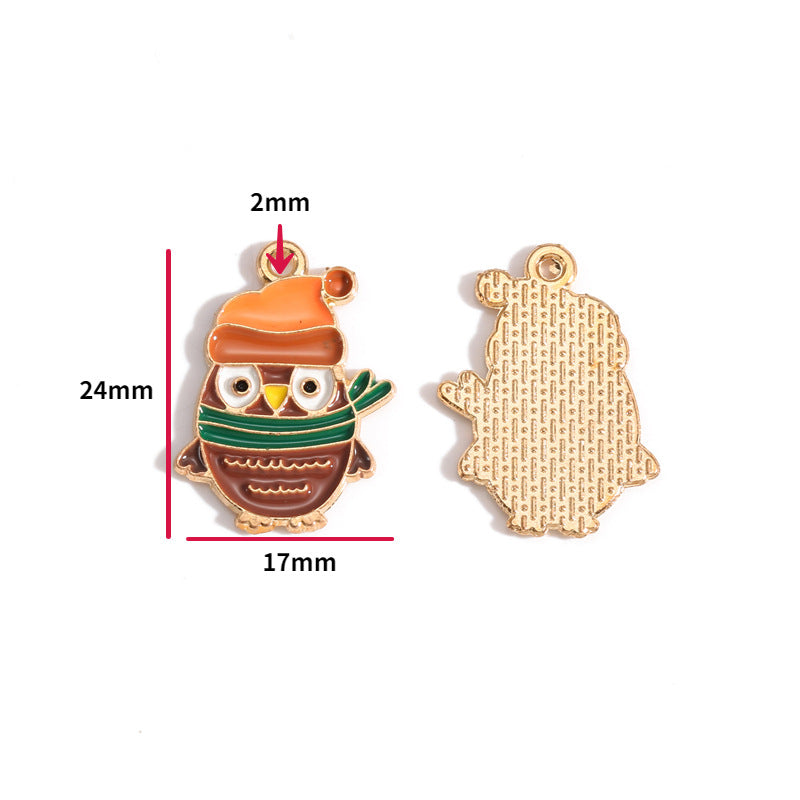 Thanksgiving Turkey Alloy Charms – Colorful Fall Holiday Enamel-Style Pendants for DIY Bracelets, Keychains & Jewelry Making