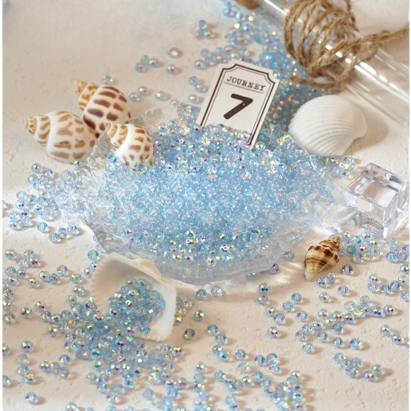 Faceted Crystal-Style Rondelle Beads