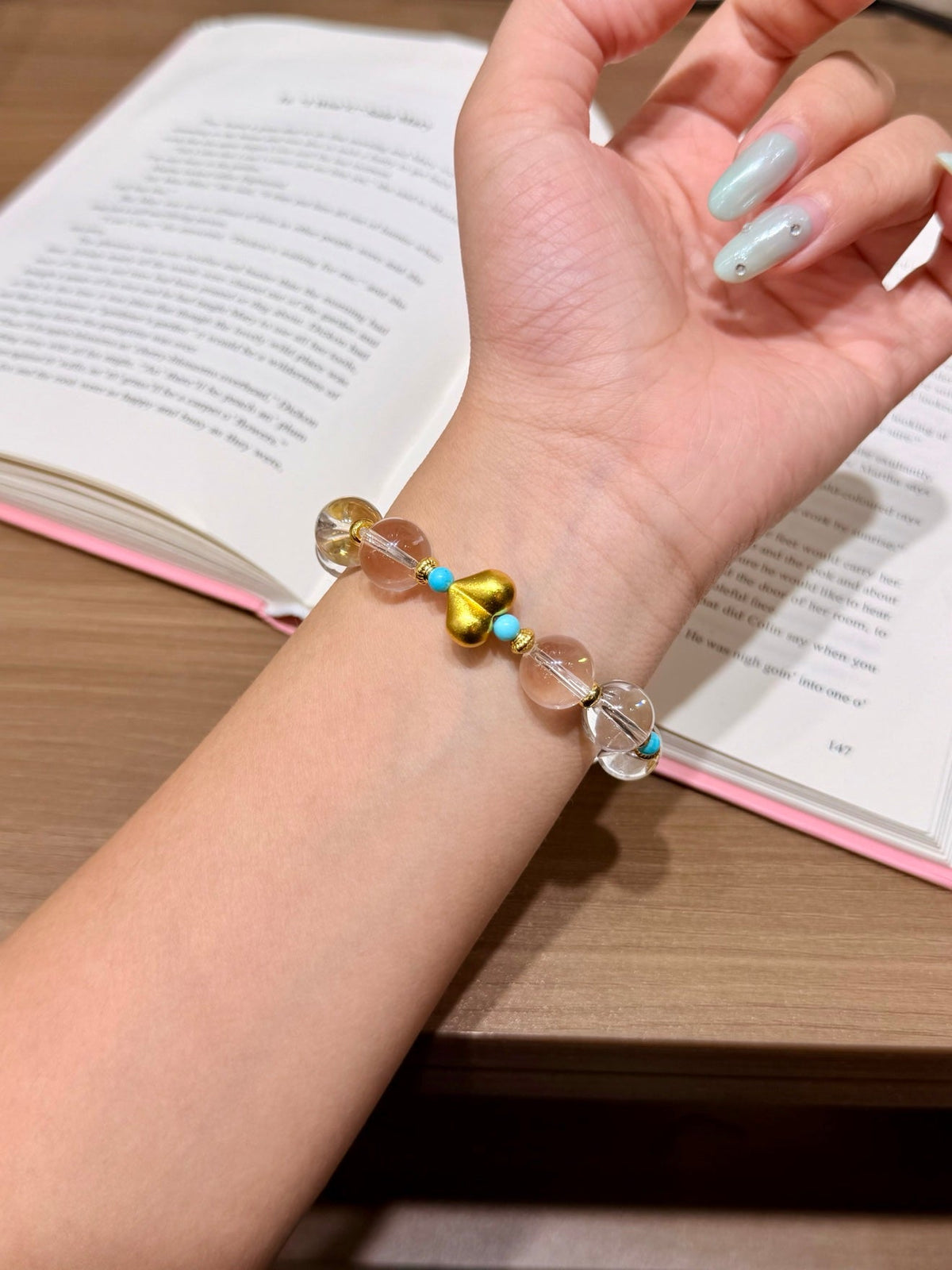 Sea Salt Heart Bracelet