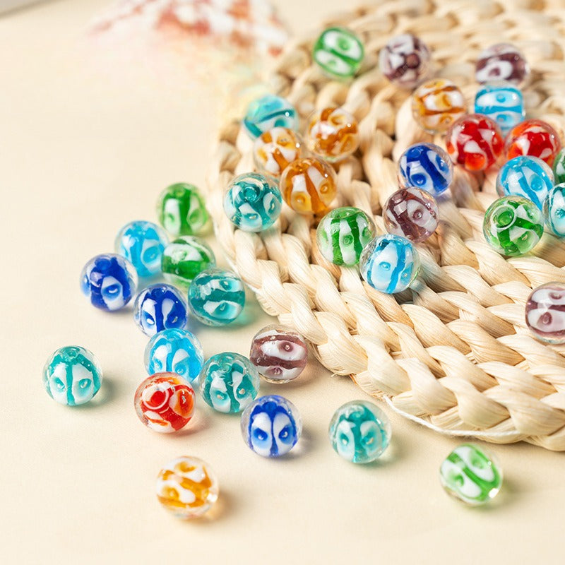 Bubble & Jellyfish Glass Focal Beads
