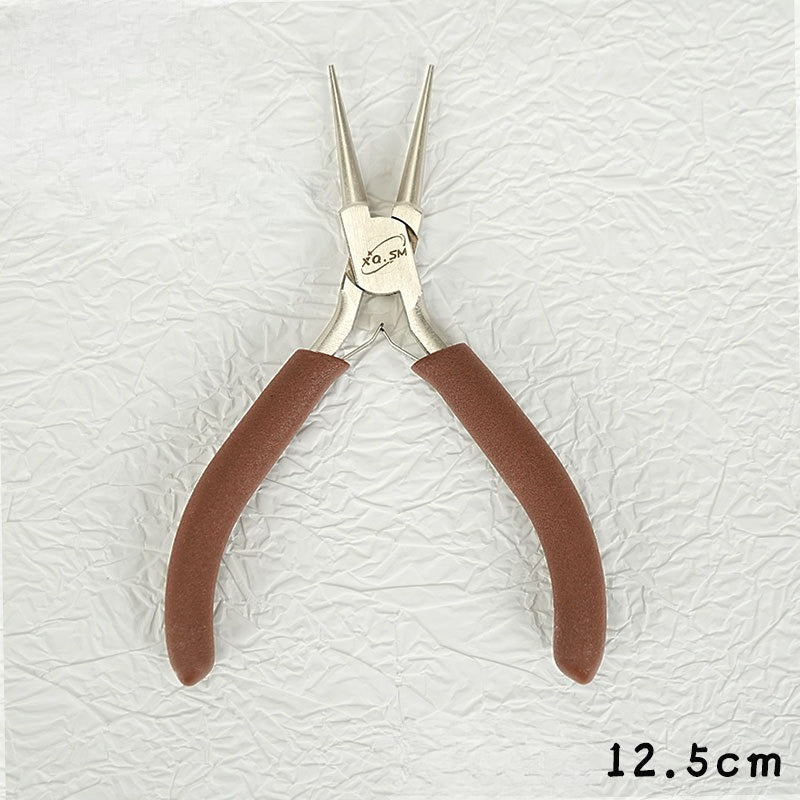 Wooden Jewelry Pliers Organizer Rack – Multi-Hole Desktop Tool Holder for DIY Jewelry Making, Craft Tools & Workspace Storage