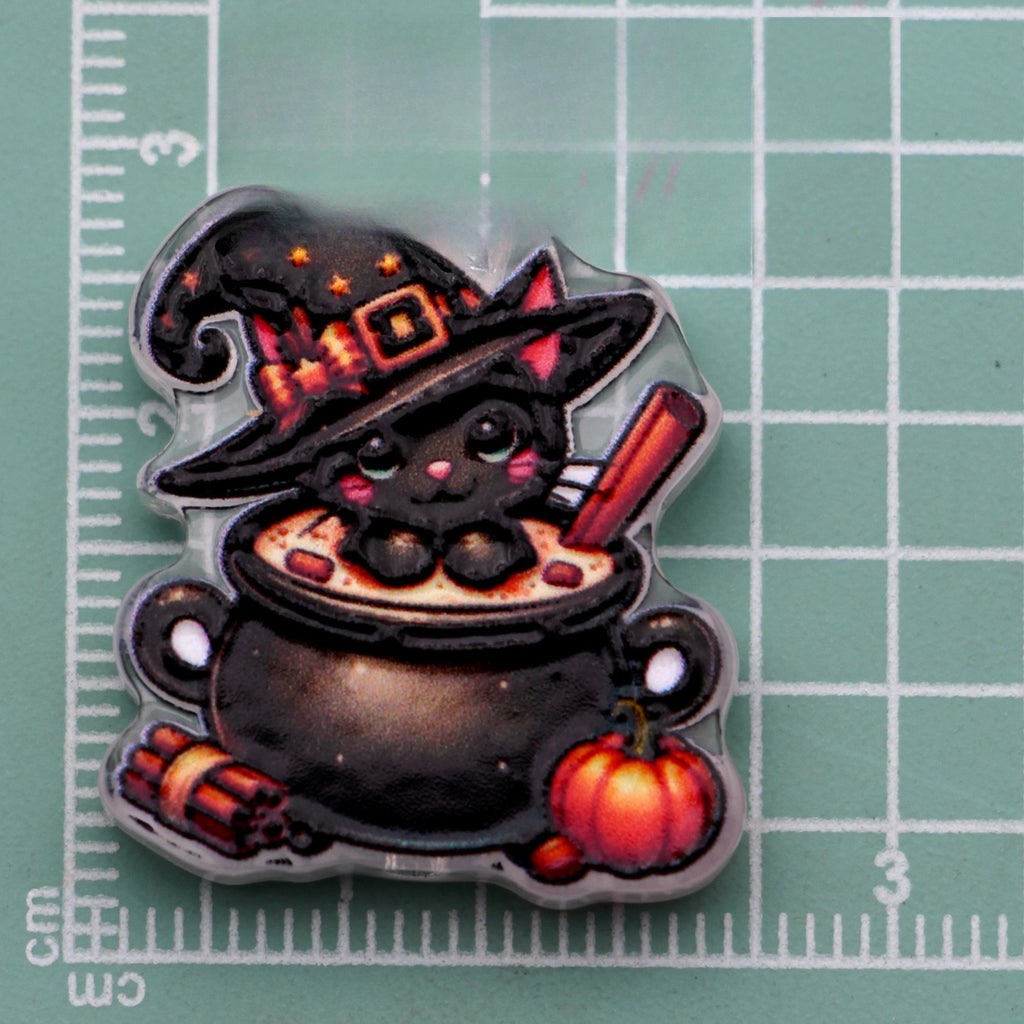 Ghost & Pumpkin Beads