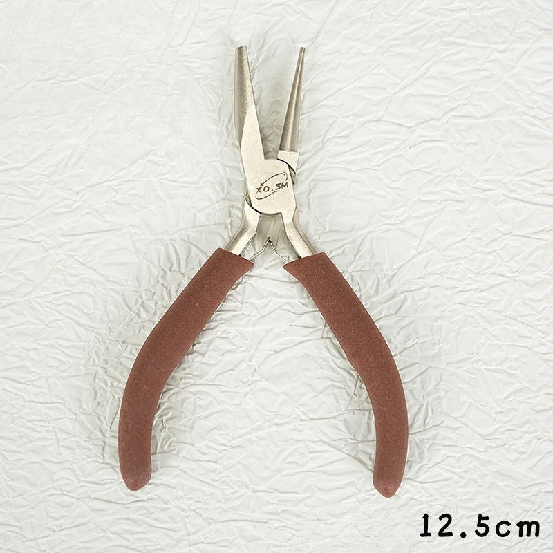 Wooden Jewelry Pliers Organizer Rack – Multi-Hole Desktop Tool Holder for DIY Jewelry Making, Craft Tools & Workspace Storage