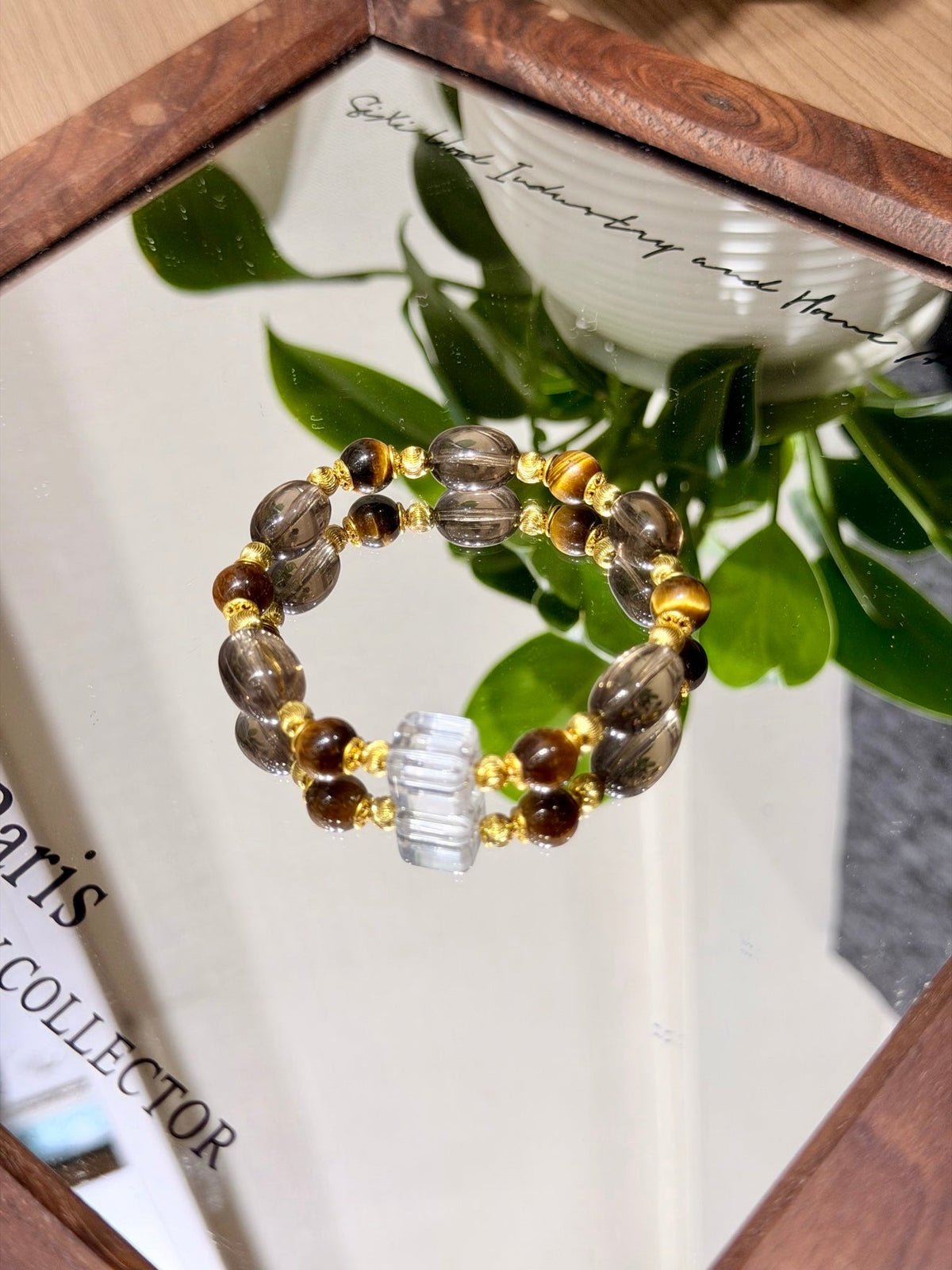 Retro Coffee Gold Bracelet