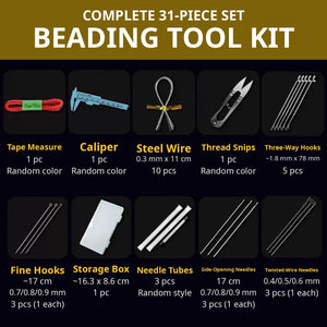 31-Piece Beading Tool Kit